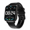 Levowatch DOITX Smartwatch (4,6 cm/1,8 Zoll, magnetisches Ladekabel, Aluminiumgehäuse, Bluetooth 5.0) schwarz