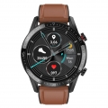 Neue L13 Smart Uhr Männer IP68 Wasserdichte EKG PPG Bluetooth Anruf Blutdruck Herz Rate Fitness Tracker Sport Smartwatch - Braun
