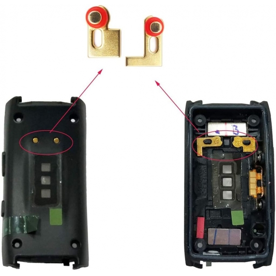 Austausch des kompatiblen Ladegeräts für Samsung Gear Fit 2 Pro SM-R365 / Gear Fit 2 SM-R360 (Ladegerät R360 / R365)