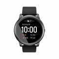 Haylou LS05 1,28 Zoll Fashion Smartwatch Sportuhr mit Herzfrequenzmessung, Schwarz
