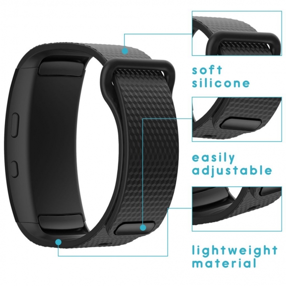 Samsung Gear Fit 2 Pro,Samsung Gear Fit 2 Band: iMoshion Silikonband