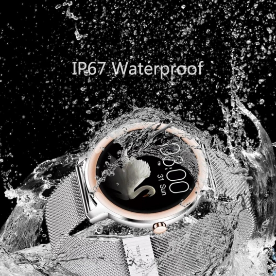 Smartwatch Bluetooth 1.1Zoll Fitness Armband Sportuhr
