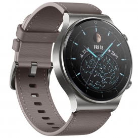 More about Huawei Watch GT 2 Pro Classic grau Smartwatch Herzfrequenzmessung Schlafanalyse bis zu 2 Wochen Akkulaufzeit Wasserdicht AMOLED 