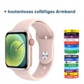 2021 Neu 1.75 Zoll 320*385 HD-Display EKG Smart Watch Bluetooth-Herzfrequenzmesser IP68 Wasserdicht SportUhr Pink