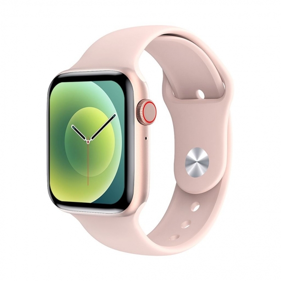 2021 Neu 1.75 Zoll 320*385 HD-Display EKG Smart Watch Bluetooth-Herzfrequenzmesser IP68 Wasserdicht SportUhr Pink
