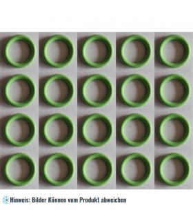O-Ringe 7.65 x 1.78 mm Set (20 Stk) HNBR Gummi, für KFZ-Klimaanlagen R12 & R134a
