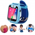 Jedonr®Smart Watch Kinder Tracker Wasserdicht Smartwatch GPS Uhr Armbanduhr Telefon Kid