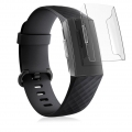 kwmobile 2x Hülle kompatibel mit Fitbit Charge 3 / 4 - Fitnesstracker Case Set Transparent - ohne Tracker
