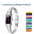Neue H8 Pro Damen Smart Watch Wasserdichtes Fitness  Herzfrequenzmesser SportUhr Geschenk  Silber