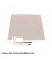 Verdampferplatte 330 x 390 mm, Auslaufrohr, POLAR TS-137
