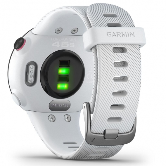 Garmin Fitnessuhr, GPS Multisportuhr Forerunner 45 GPS  white -