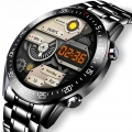 Smartwatches 2021 Neuer Vollkreis-Touchscreen Herren-Smartwatches IP68 Wasserdichte Sport-Fitnessuhr Herren Luxus-Smartwatch für