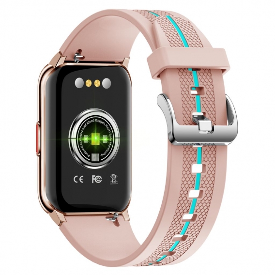 LOOKit Active - 3 Farben verfügbar - Fitness Tracker Fitnessuhr Smartwatch Multisport Aktivtracker + CZ4 In Ear Sport Kopfhörer