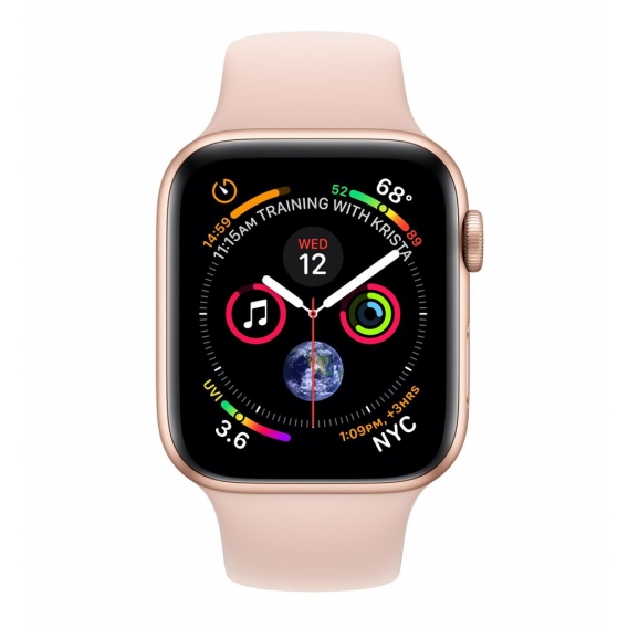 Apple Watch Watch Series 4 - OLED - Touchscreen - GPS - Handy - 30,1 g - Gold