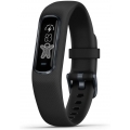 Garmin Fitness Tracker Vivosmart 4, Größe S/M, Wasserdicht, Bluetooth, ANT, Farbe: Schwarz