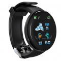 D18 1.3in Intelligente Uhr Sport Wasserdichte Smartwatch Herzfrequenz Schlafueberwachung Sitzende Erinnerungsarmband