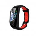 F21 Fitness Uhr, Fitness Tracker 1,14'' Bluetooth 4.0 Armband  Smartwatch mit Pulsuhr Schlafmonitor Schrittzähler Wasserdichte