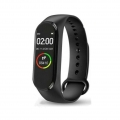 M4 Smart-Armband, Bluetooth Smartwatch, Fitnessuhr Fitness Tracker Sportuhr, Touchscreen, spritzwassergeschützt