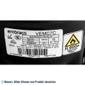 Drehzahlgeregelter Kompressor Aspera Embraco VEMC7C mit E-Satz, LBP - R600a, 230V, 40/150Hz, 3PH