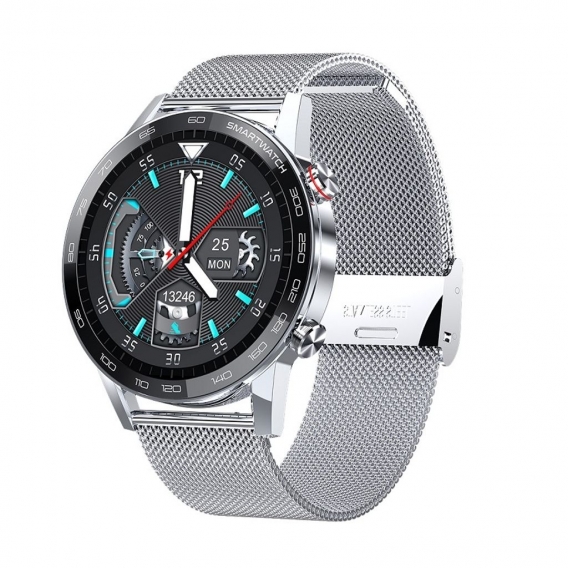 ATOKIT L16 Smart Watch Herren IP68 Wasserdichter Mehrfachsportmodus Herzfrequenz Wettervorhersage Bluetooth Smartwatch Für Andro
