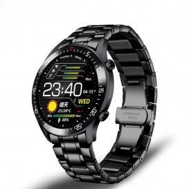 More about Smartwatches Smart Watch Herren Smartwatch LED Voll-Touchscreen Für Android iOS Herzfrequenz-Blutdruckmessgerät Wasserdichte Fit