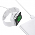 [SET- iGuard] 2m Magnetisches Ladekabel für Apple Watch 2 3 4 Weiss Kabel