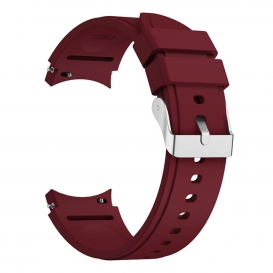 More about Sport Ersatz Armband für Samsung Galaxy Watch 4 Classic 42 mm Silikon Band Loop, Farbe:Wein Rot