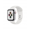 Apple Watch SE GPS + Cell 44mm Silver Alu White Sport Band