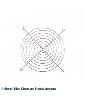Lüftergitter ohne Loch für Axiallüfter 92x92 mm, Flügel-Durchmesser 92 mm