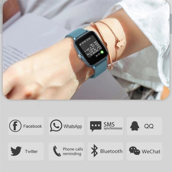 Y20 Herzfrequenz Blutdruck voll Touchscreen Schlaf Überwachung Bluetooth Sprechen Smartwatch Gold