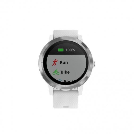 Garmin vívoactive 3 Smartwatch Sport Fitnesstracker Weiß 240x240 Pixel Bluetooth