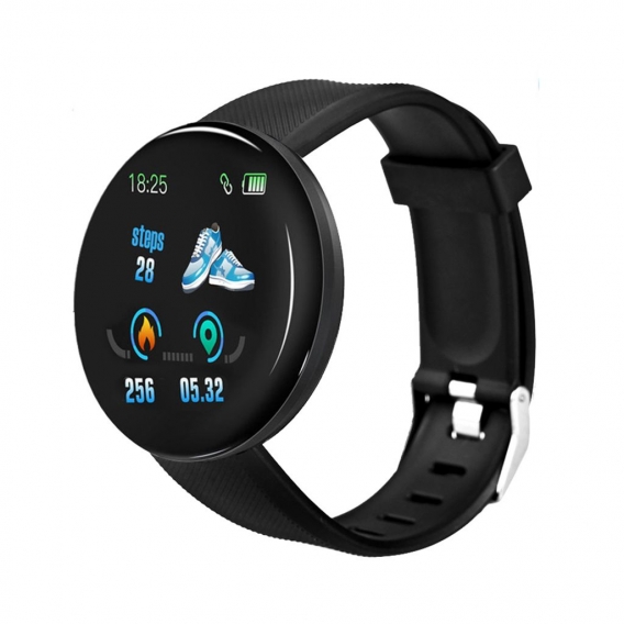 Zodight D18 Smartwatch, Sportuhr Voller Touchscreen Fitnessuhr Fitness Tracker Armband IP65 Wasserdicht Smart Watch Mit Pulsuhr 