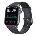 Levowatch DOITX2 Smartwatch (1,7 Zoll), Telefonie-Funktion, Thermometer, HD 380x320p, Echtzeit-Herzfrequenz, Alu-Umrandung, 24 S