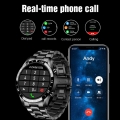 Linuode Smart Watch Herren Full Touchscreen Sport Fitness Uhr IP67 Wasserdicht Bluetooth für Android ios Smartwatch Herren 2021