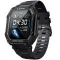 Smartwatch Wasserdicht 3ATM, 1,7 Zoll Sportuhr mit Blutdruckmessung, Herzfrequenz Messgerät, Schrittzähler Fitness Tracker, 14 T