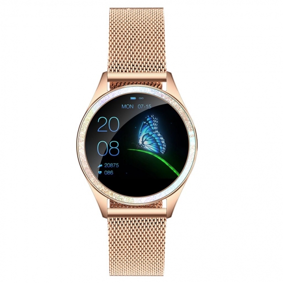 KW20 Smart Watch Frauen Wasserdichte Herzfrequenzüberwachung Armband Smart Watch Bestes Geschenk