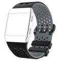 Zweifarbiges Silikon-Sport-Fitness-Armband für die Fitbit Ionic Smart Watch