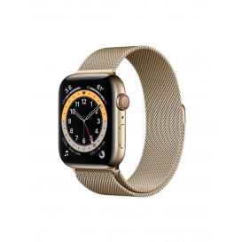 More about Apple Watch Series 6 GPS + Cell 44mm Gold Steel Gold Milanese