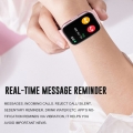 Smart Watch Fitness Tracker mit Herzfrequenz/Blutdruck/Schlafüberwachung/8 Trainingsmodi Rosa