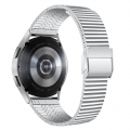 Samsung Smartwatch Armband 20 mm Edelstahl Silber