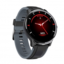 More about LOOKit ENJ22 - grau- 4,5cm Durchmesser Sport Smart Watch GPS Fitness Tracker Uhr Aktivtracker Fitnessuhr, 3D Dynamics HD Display