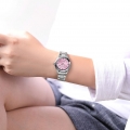 CHENXI Damen Classic Quarzuhr Damenmode Armbanduhr mit massivem Stahlband Leuchtzeiger 3ATM wasserdicht fuer den taeglichen Gebr
