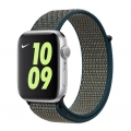 Apple Nike Sport Loop Apple Watch 42mm / 44mm / 45mm Hyper Crimson / Neptune Green