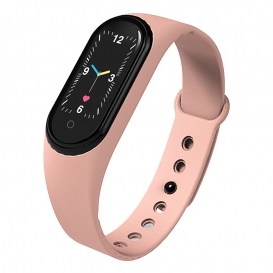 More about Smart Fitness Tracker Aktivität Lauf Sport Uhr Armband Herz Rate D02-M5 Farbe Rosa