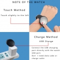 D18 Smartwatches Voller Touchscreen Fitnessuhr Fitness Tracker Sportuhr IP65 Wasserdicht Smartwatch Mit Pulsuhr Schlafmonitor Gr
