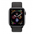 Apple watch series 4 (GPS) 44mm aluminium Gehäuse mit seashell sport loop space grau