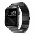 Nomad Edelstahl Apple Watch 42 / 44 mm graphit