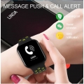 Ciskotu F8pro Bluetooth Smart Watch Herzfrequenzmesser Kalorien Fitness IP67 wasserdicht Watchs Rot