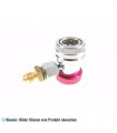 Serviceadapter Schnellkupplung für A/C Hochdruck, R134a, Gewinde 14 mm x 16 mm