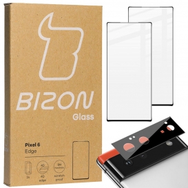 More about Bizon Displayschutz Gehärtetes Glas Bizon Glass Edge - 2 Stück + Kameraschutz, Google Pixel 6, Schwarz